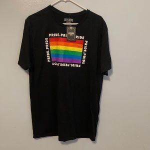 New black 100% cotton t-shirt